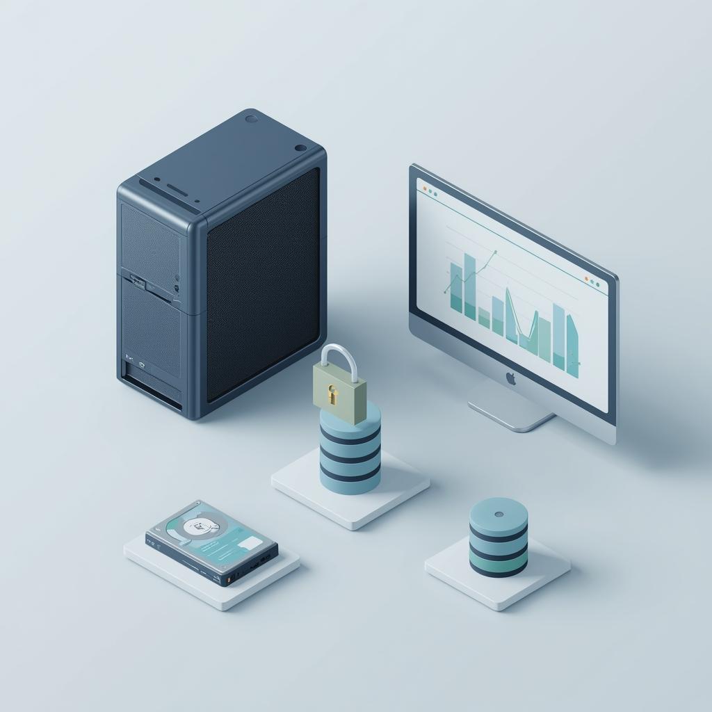 Serwer, baza, backupy, monitorowanie i zgodność